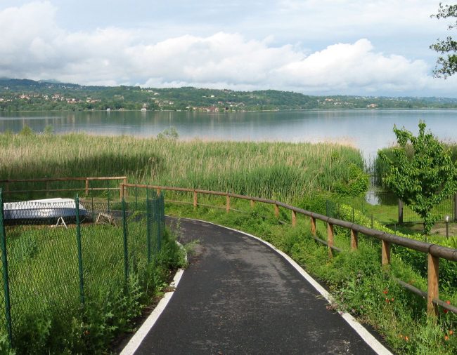 Cycle Track Varese Lake