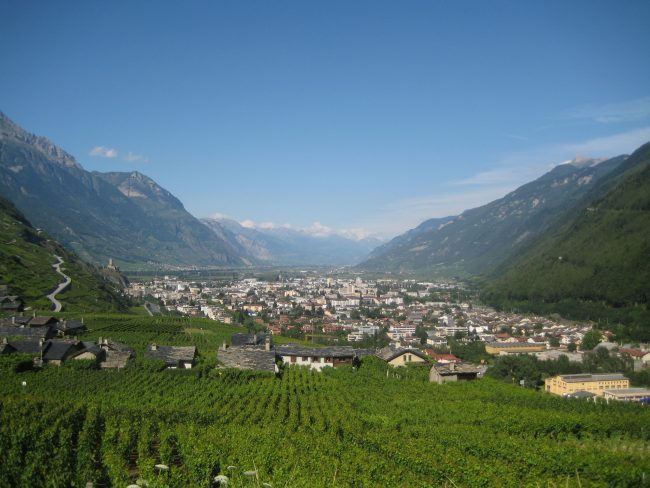 Cycle Path of Rhone – through Swiss and France Cycle Path of Rhone – through Swiss and France