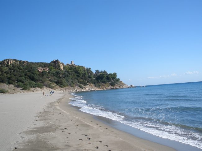 Cyclotourism in San Vito, on the east coast of Sardinia Cyclotourism in San Vito, on the east coast of Sardinia