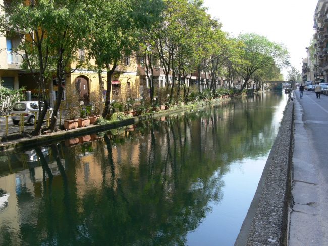 Bicycle touring itineraries in Milan