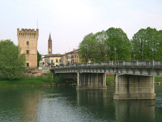 Bicycle path of the Three Rivers