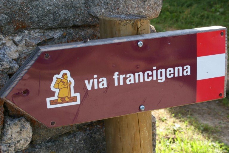 Via Francigena on bike with the Touring Club