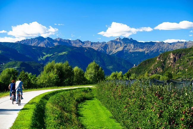 Bicycle touring in South Tyrol