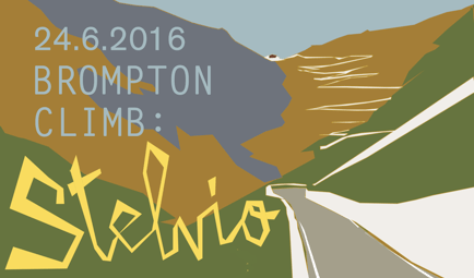 THE BROMPTON CLIMB 2016: IN JUNE ON THE STELVIO WITH FOLDING BIKE FOR CHARITY