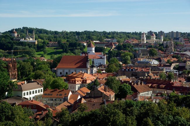 Cycle tracks in Lithuania