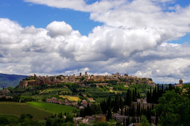 The Valley of the Calanchi of Orvieto by mountain bike