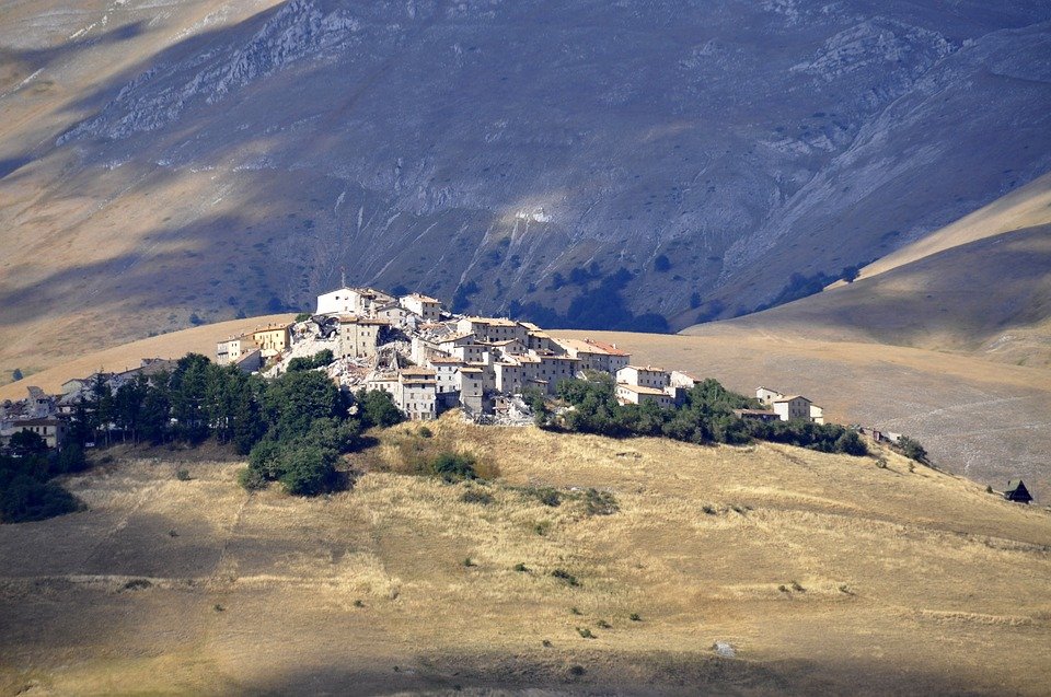 National Park of Monti Sibillini by mountain bike