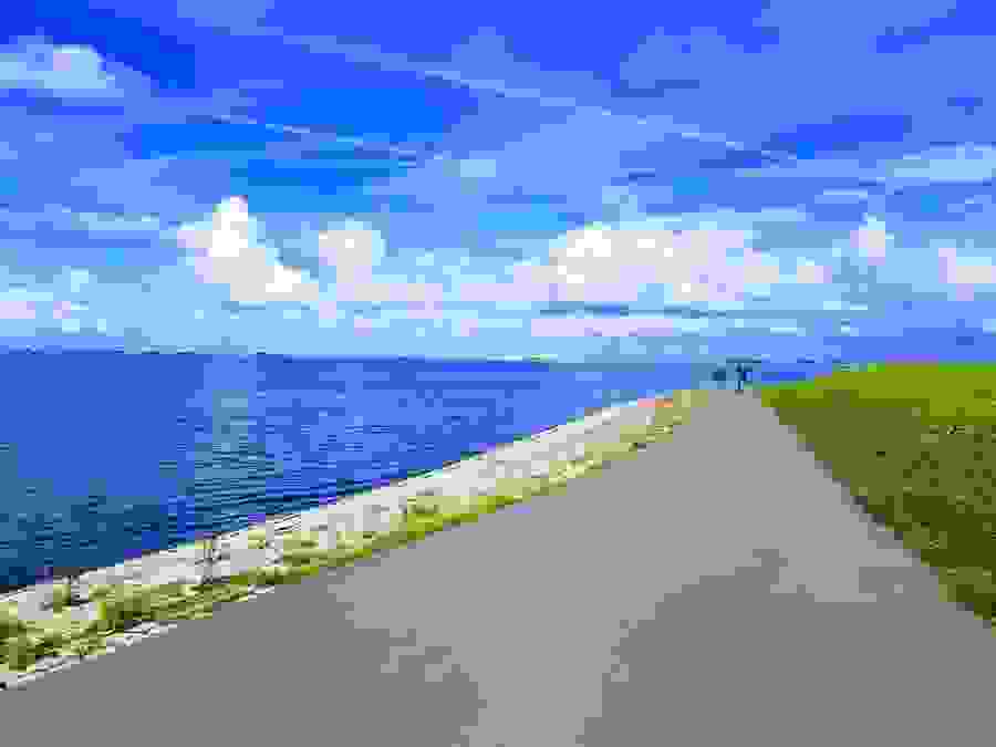 Cycling below sea level in the Netherlands: LF9 – NAP Route