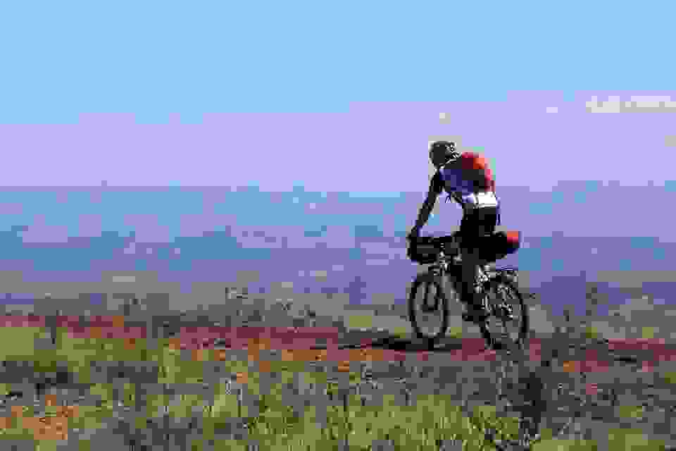 Some tips for bicycle touring by mountain bike